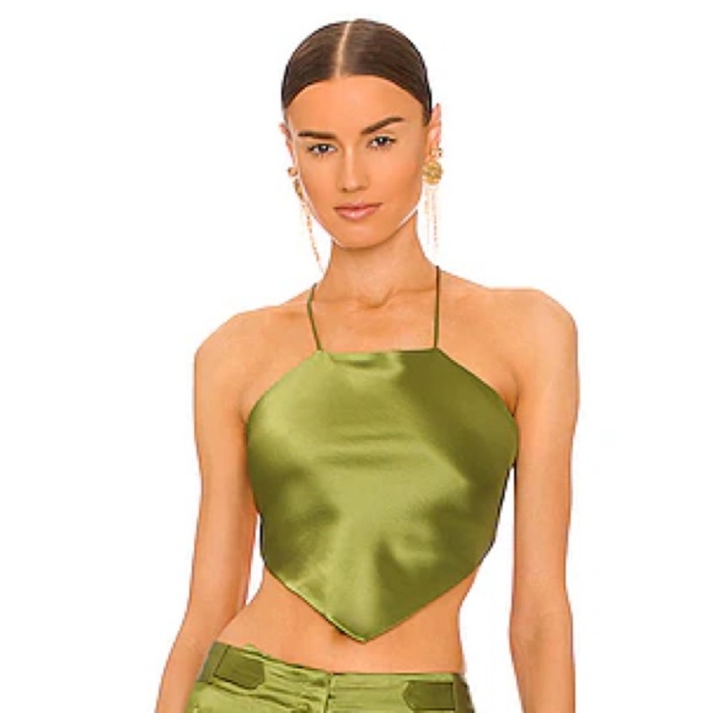 Ronny Kobo Nuage Top in Pear